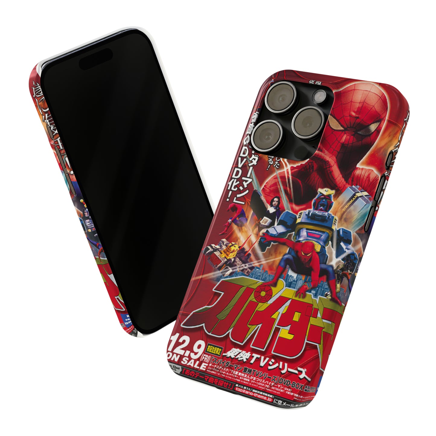 Retro Japanese Spider-Man TV Show (1978-79) iPhone Case