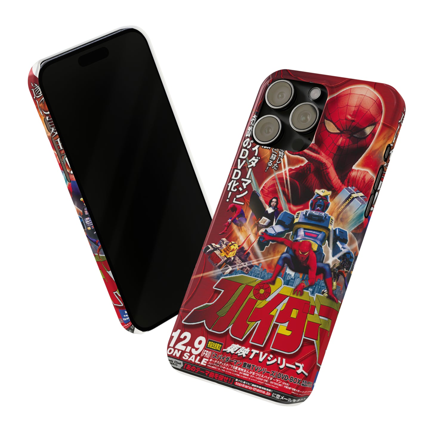 Retro Japanese Spider-Man TV Show (1978-79) iPhone Case