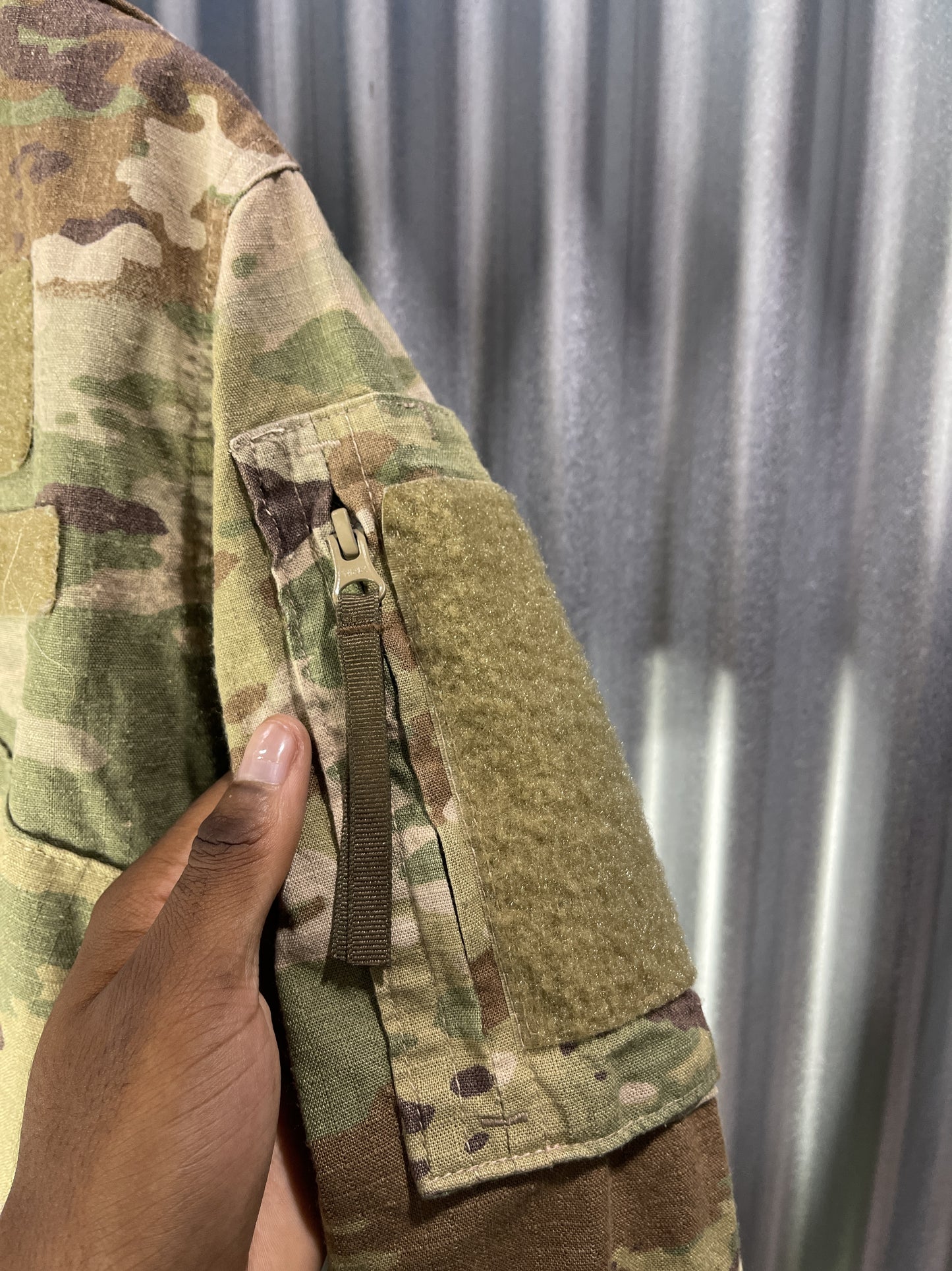 Military Camo, Standard-Issue Cargo Jacket