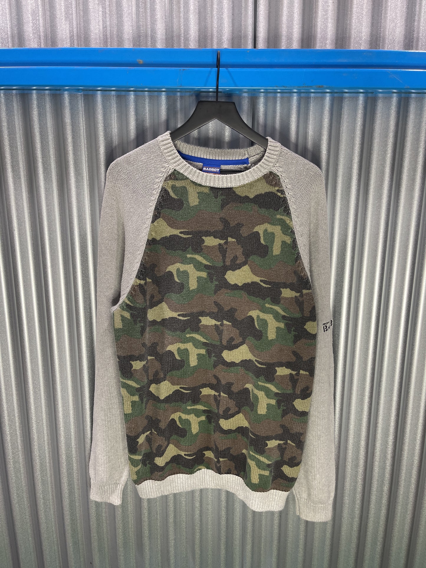 BadBoy Army Camo Crewneck Sweater