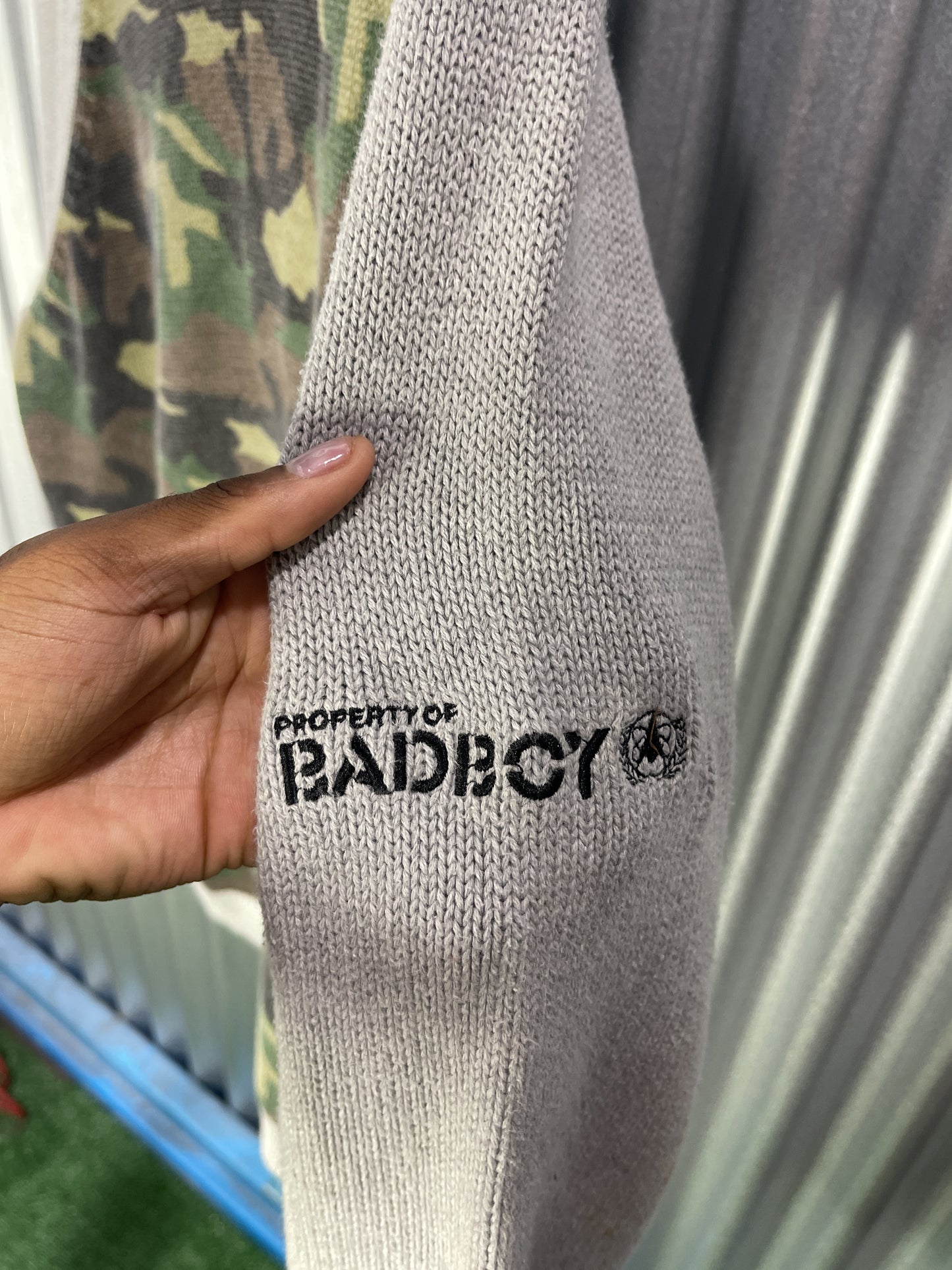 BadBoy Army Camo Crewneck Sweater