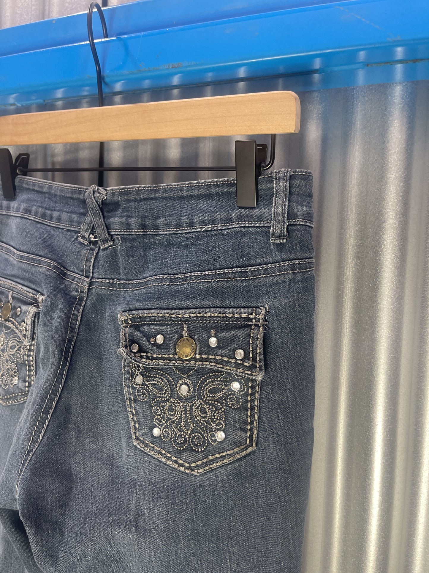 F&F Bedazzled Denim Jeans