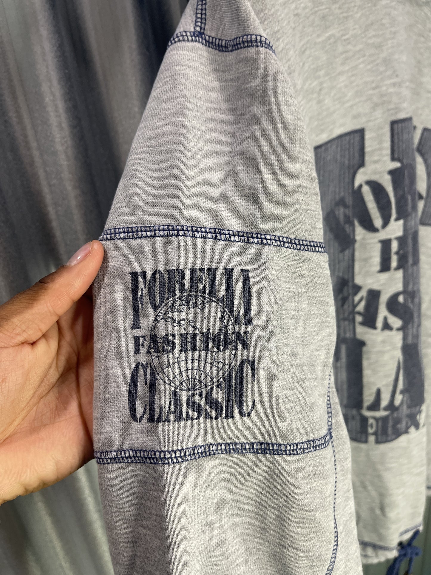 Forelli Fashion Classic Drawstring Hooded Sweatshirt