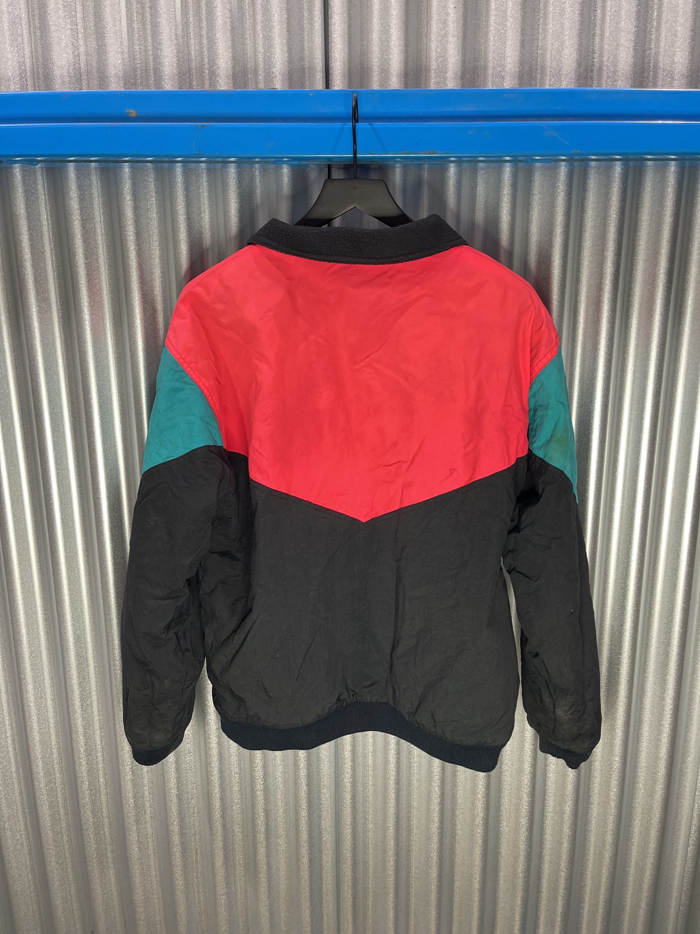 London Fog 70s Color-Block Track Jacket