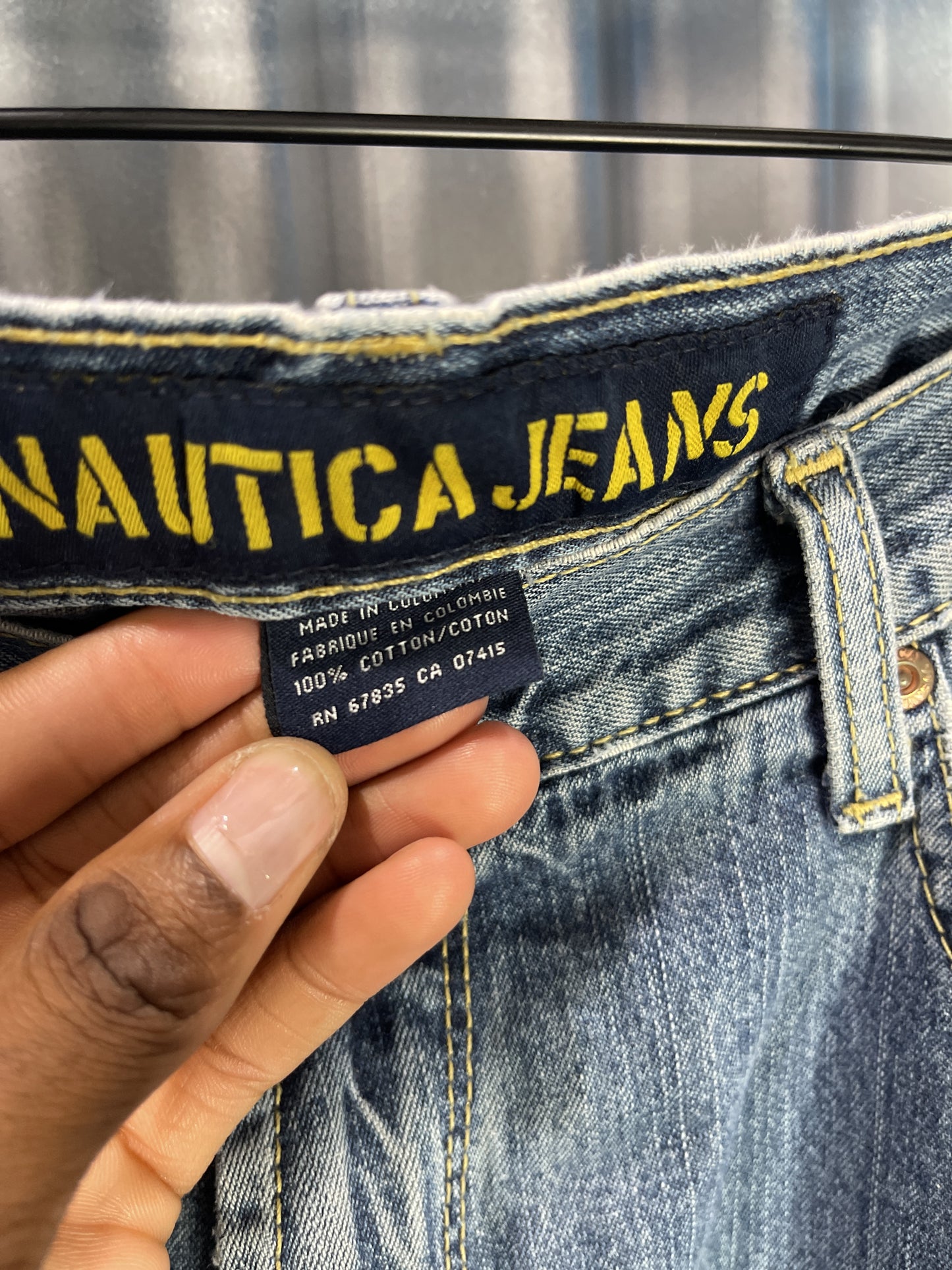 Nautica Jeans CO. Vintage Washed Blue Denim