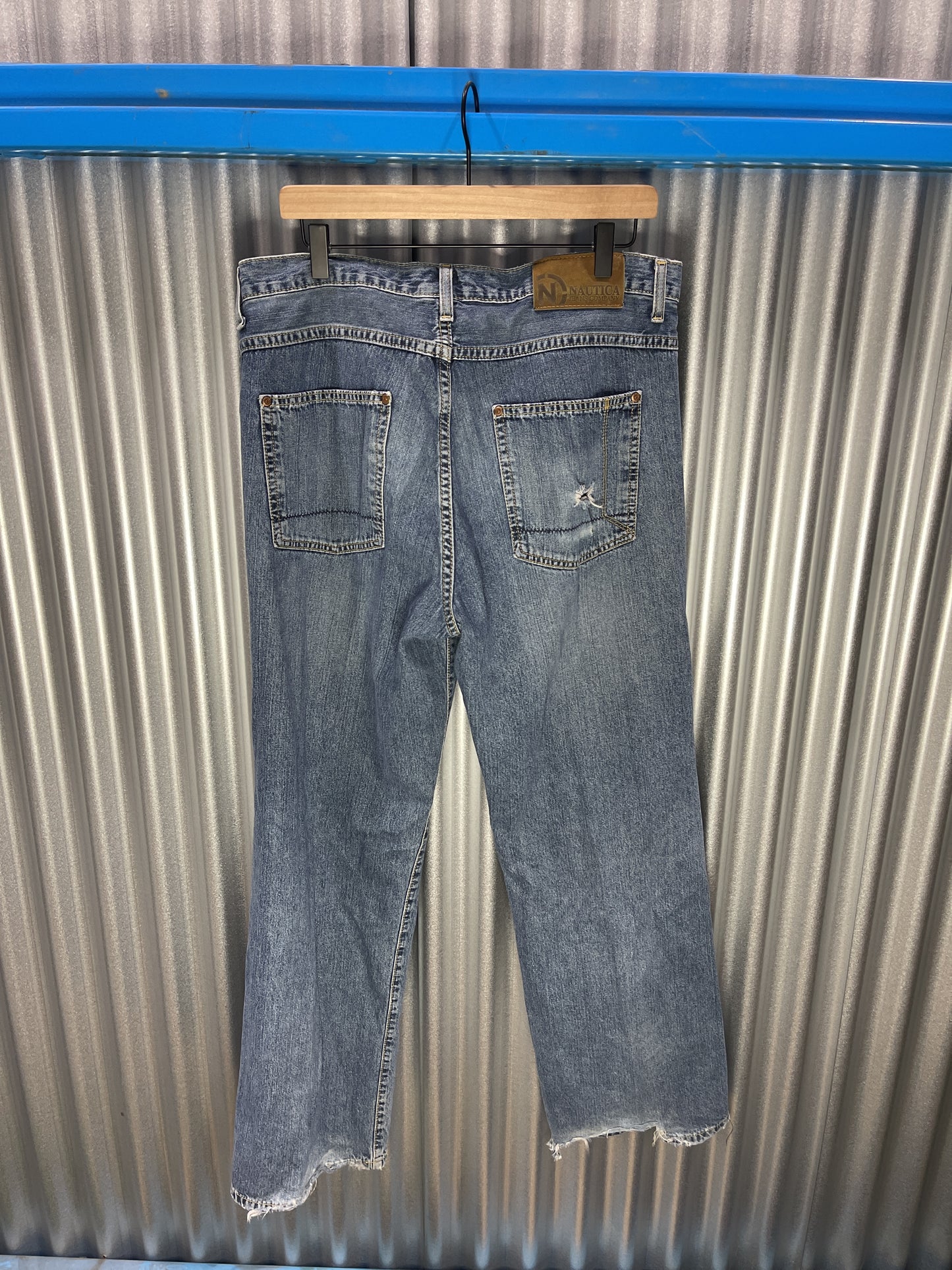 Nautica Jeans CO. Vintage Washed Blue Denim