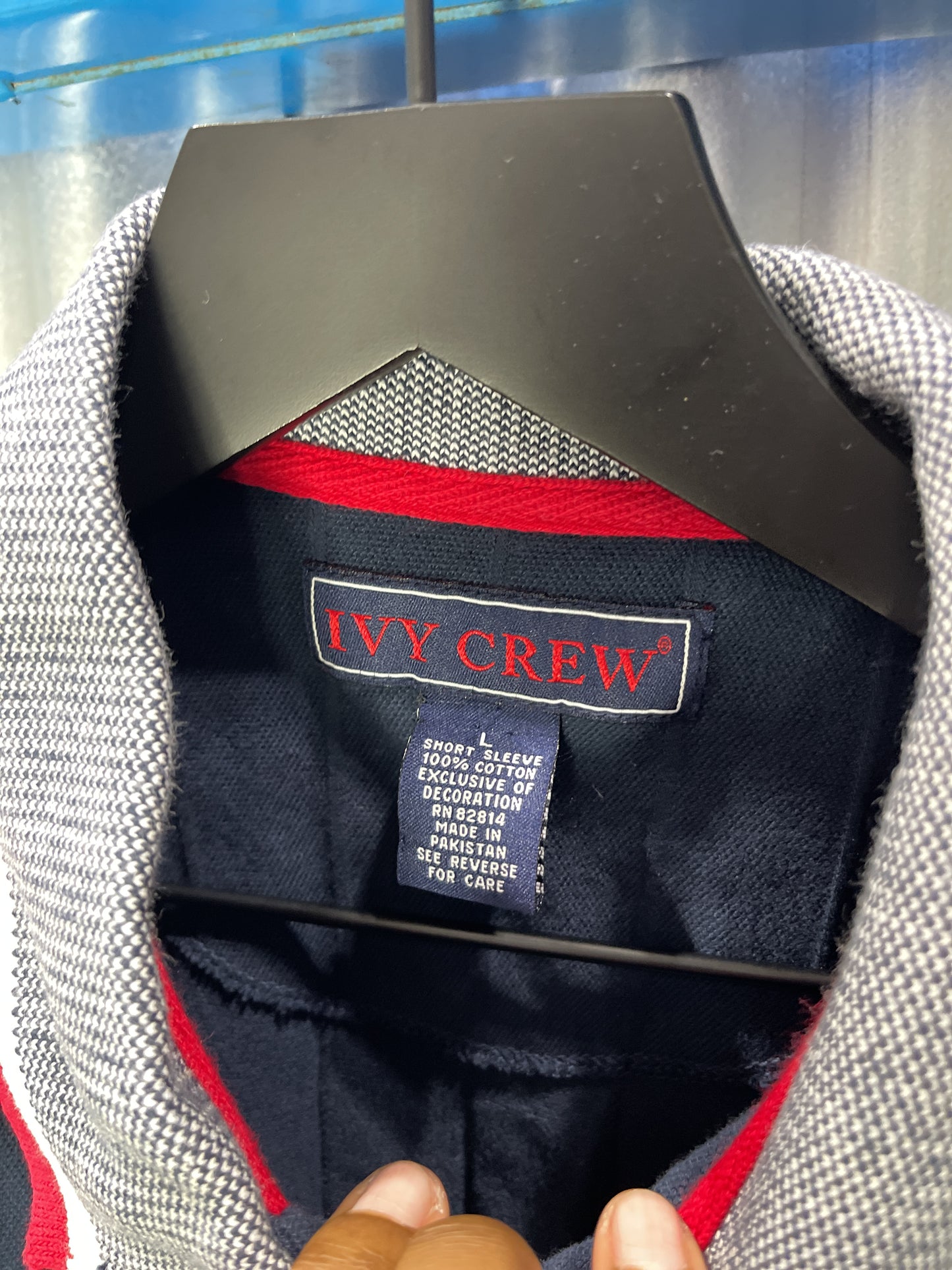 Ivy Crew USA Polo Sweater-Shirt