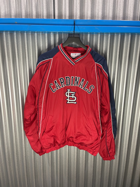 STL Cardinals Stitched Windbreaker Jacket