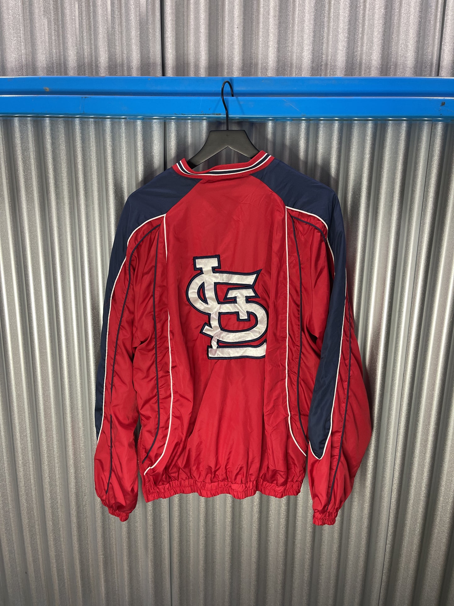 STL Cardinals Stitched Windbreaker Jacket