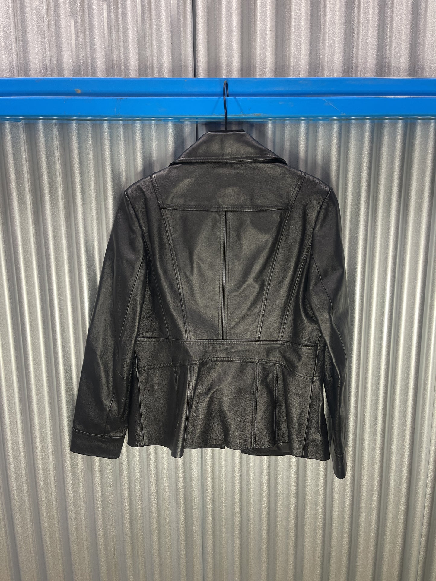 Easy 5th Genuine Leather Blazer Jacket