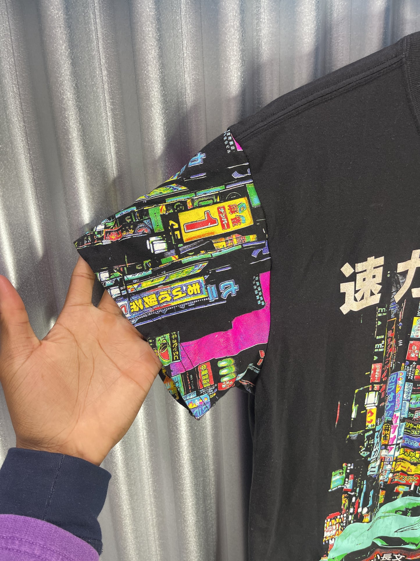 Cyberpunk Japanese Futuristic Kanji Tee