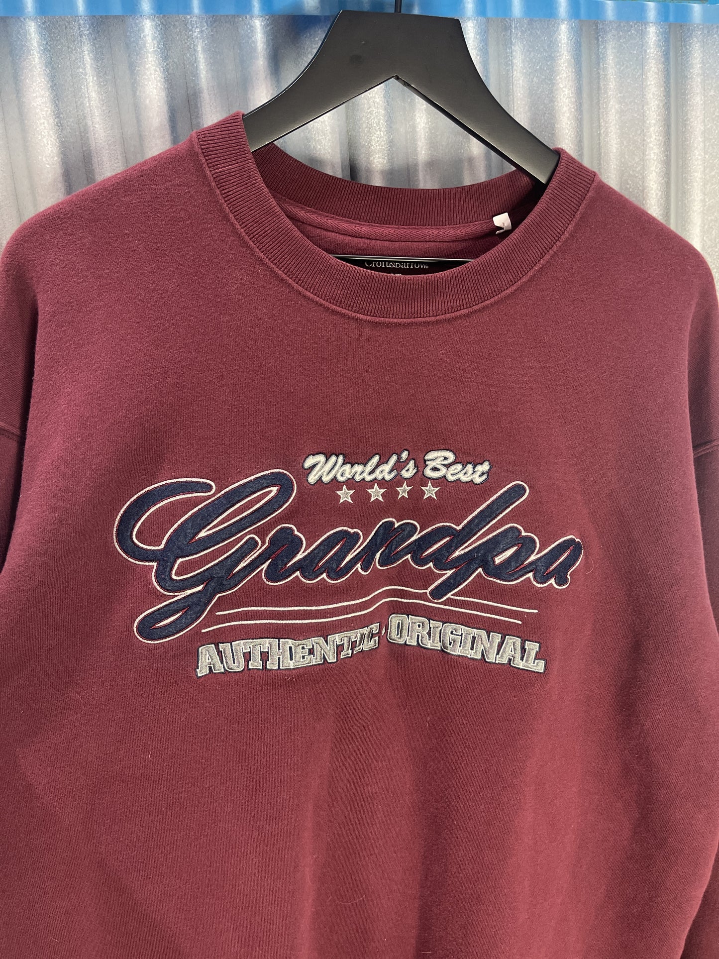 Croft&Barrow 'Best Grandpa' Crewneck Sweatshirt