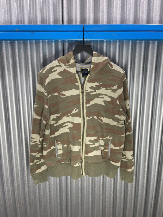 Old Navy Camo Zip y2k Hoodie