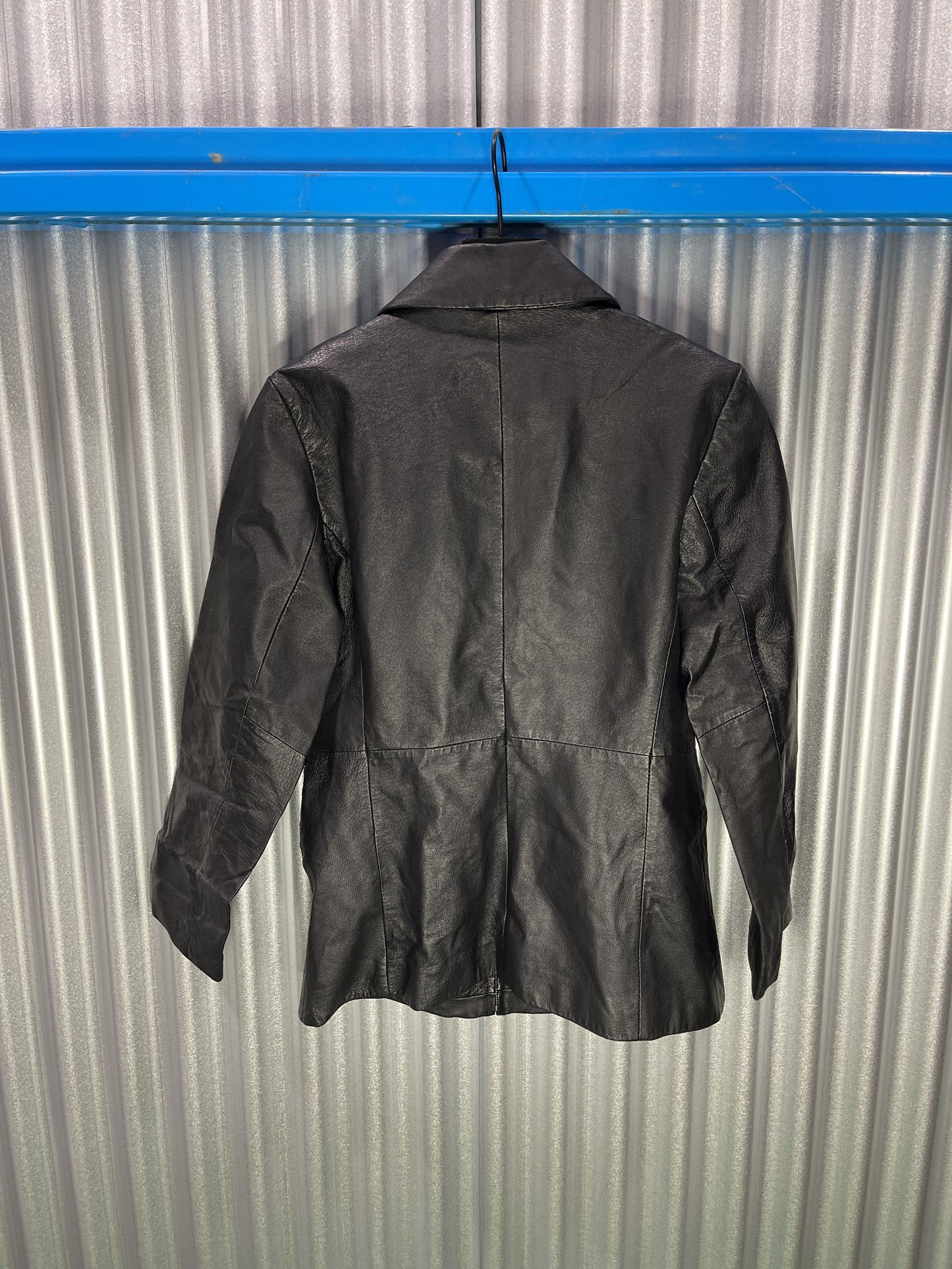 Sonoma Jean Company Genuine Leather Zip Coat