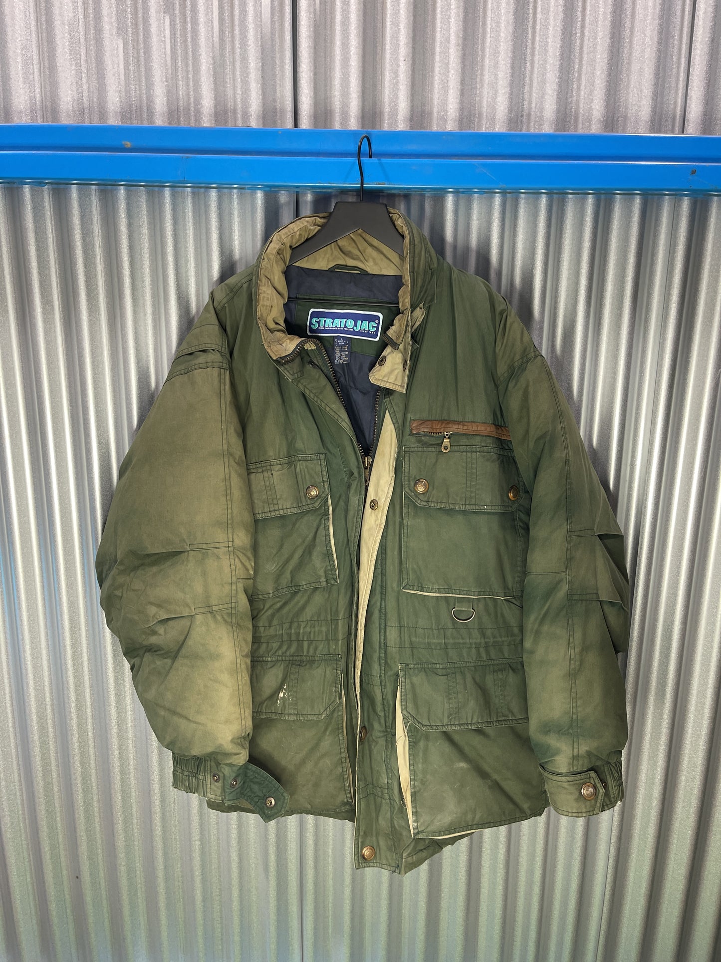 StratoJac Heavy-Duty Cargo Puffer Jacket