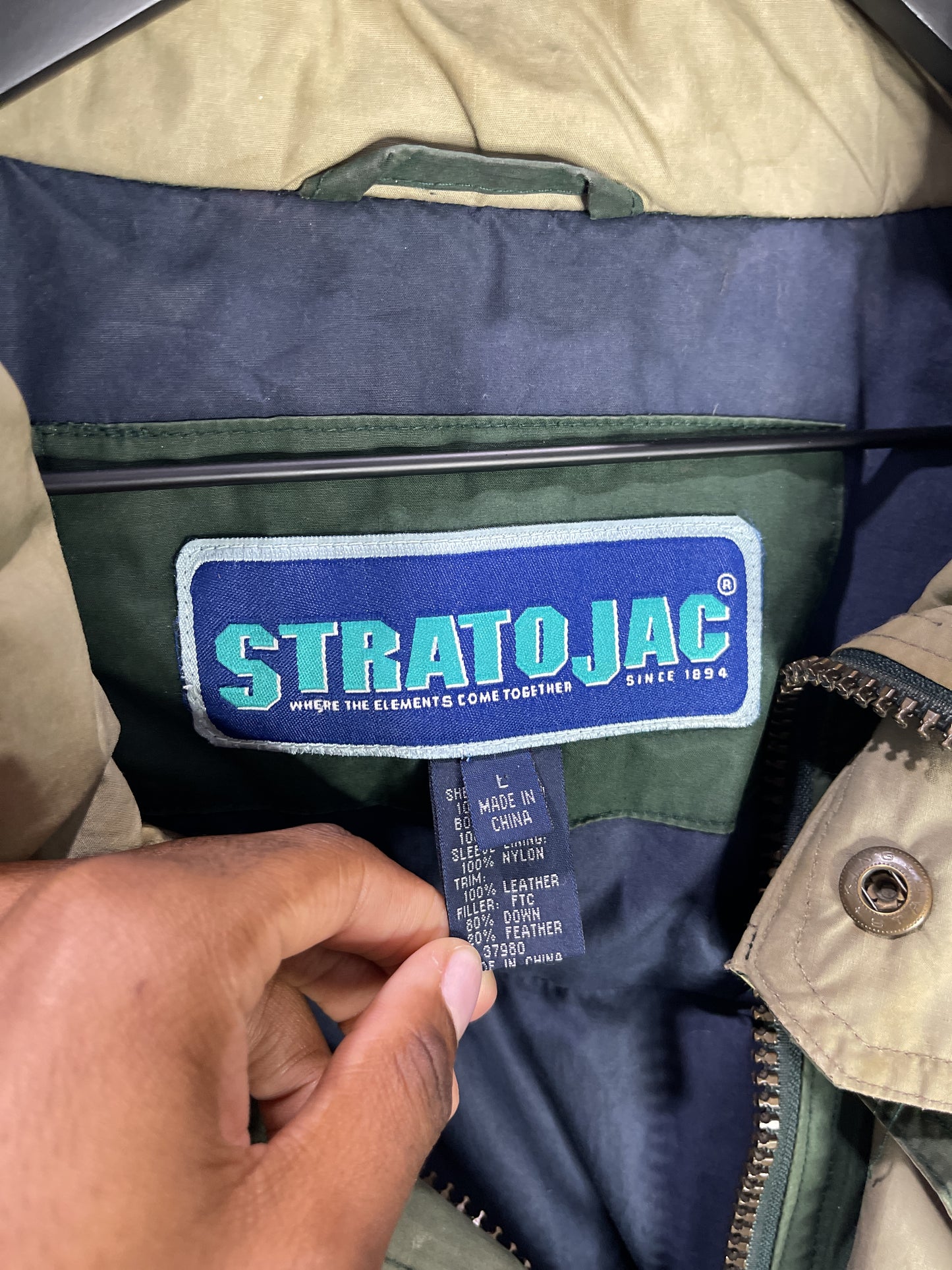 StratoJac Heavy-Duty Cargo Puffer Jacket