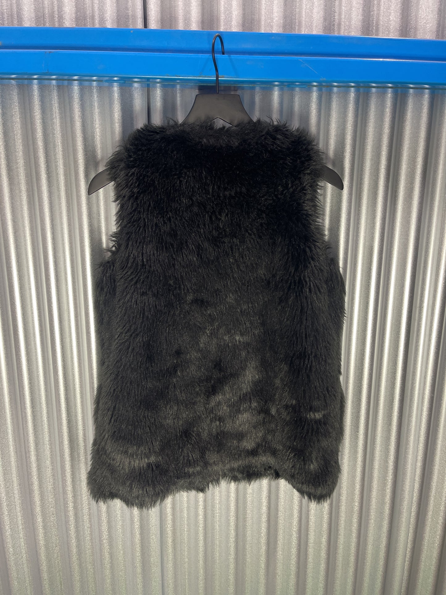 Mossimo Faux Fur Acrylic Vest Overcoat