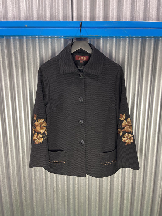 FeiYe Embroidered Traditional Chinese Flower Jacket