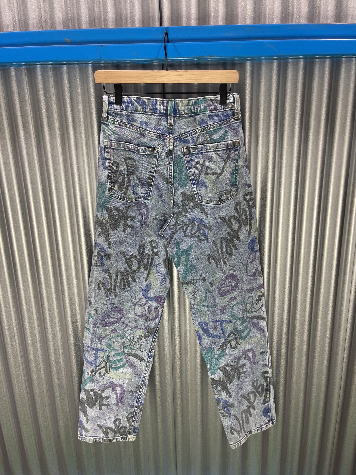 WildFable Graffiti Denim Jeans