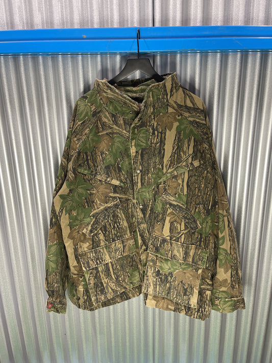 Trophy Club Hunting Camo Cargo Coat w/ Dual Zip + Inner Zip