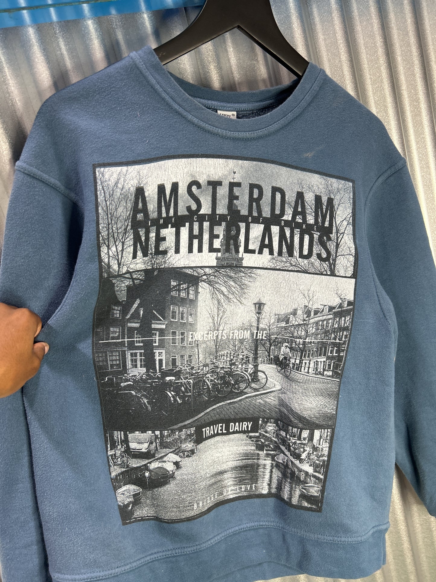 Amsterdam Netherlands 'Travel Diary' Scenery Sweater