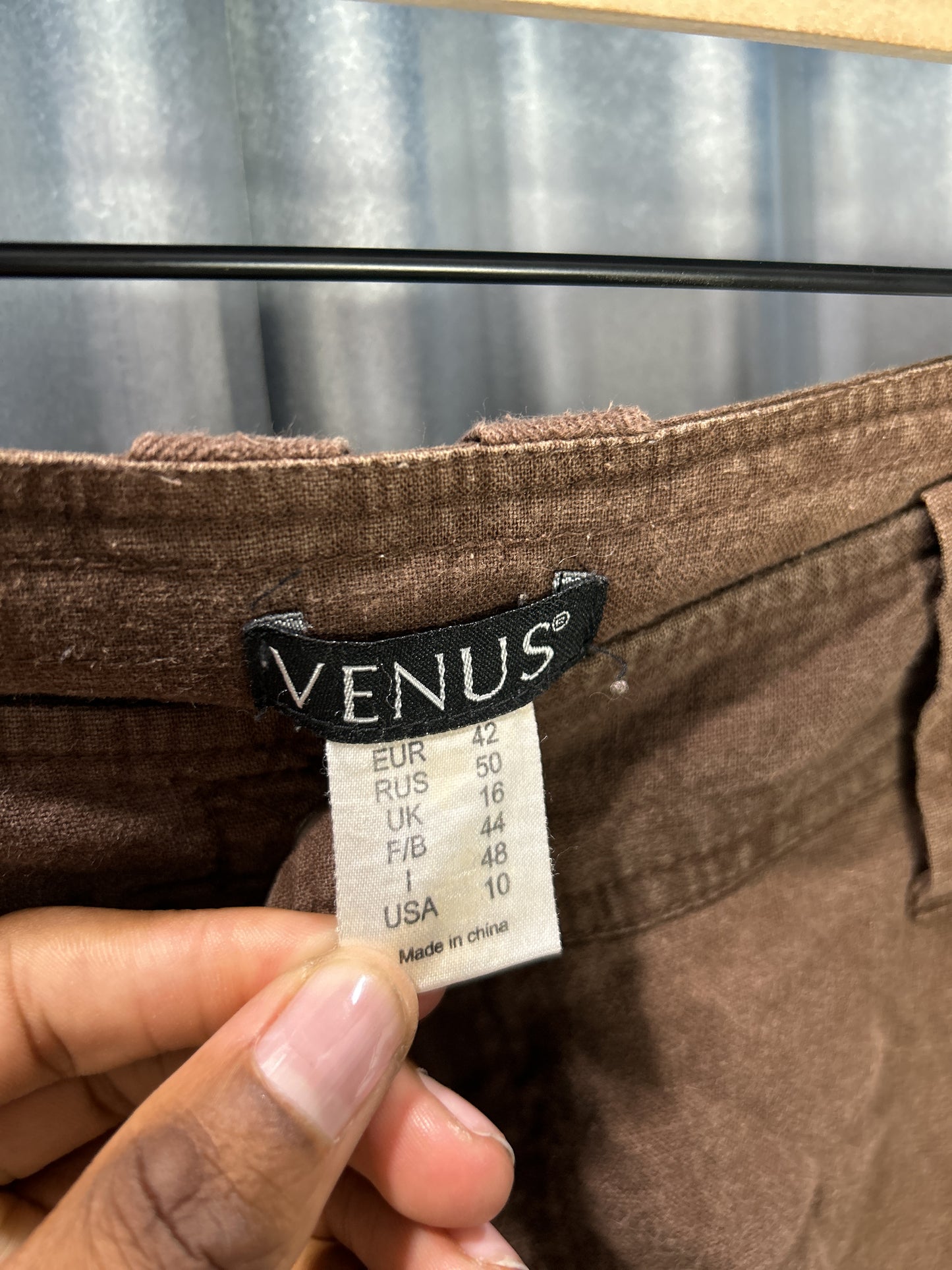 Venus Capri Cargo Pants w Tassel