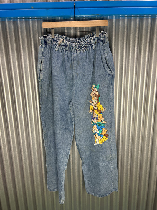 Disney Snow White 7 Dwarves Classic Cinch Jeans