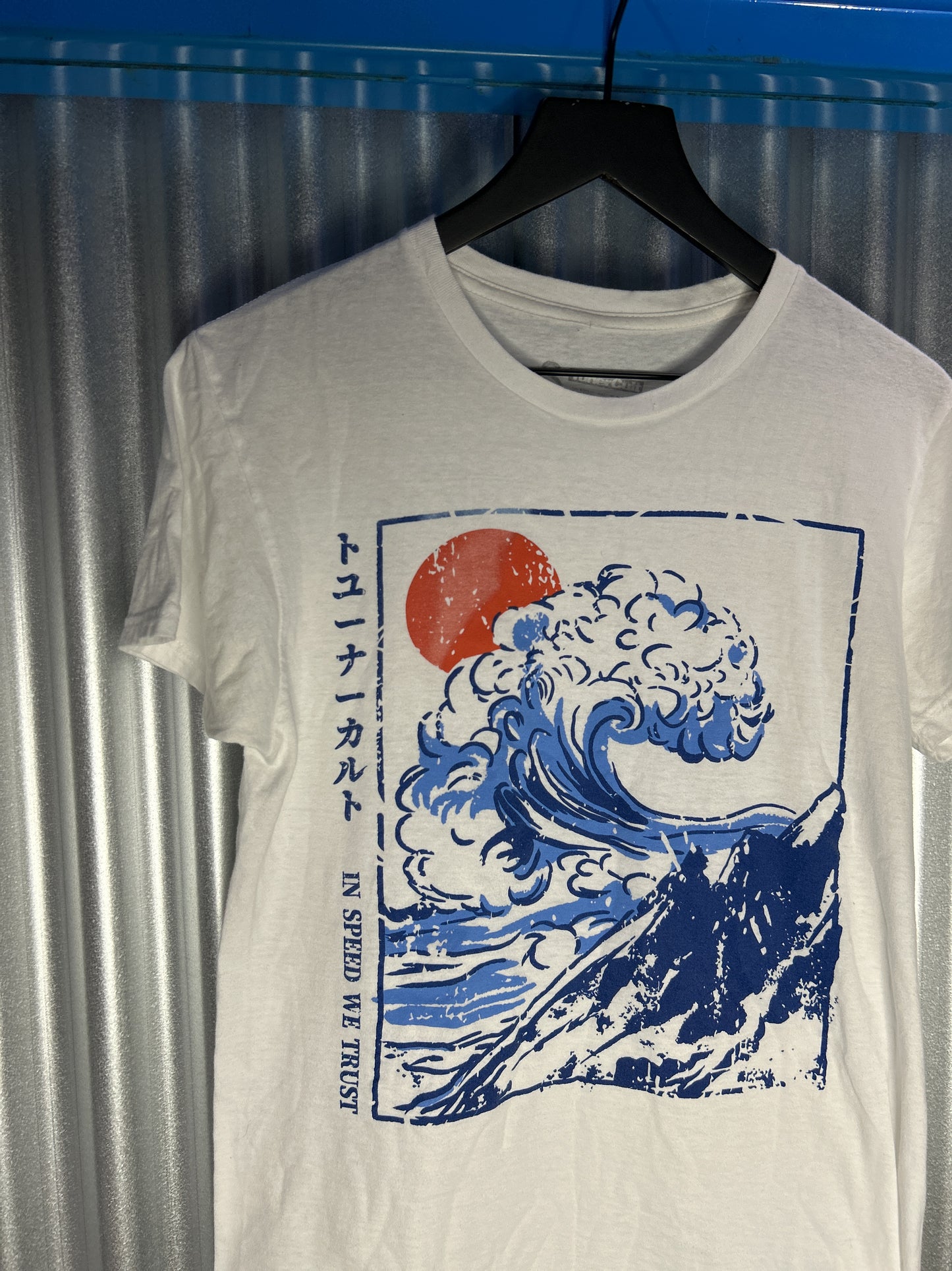 Tuner Cult Japanese Wave Drawing Tee