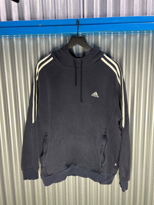 Adidas Zippered Hooded Sweatshirt