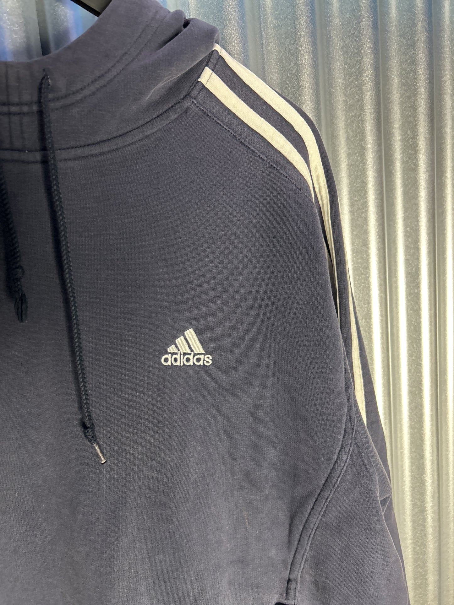 Adidas Zippered Hooded Sweatshirt