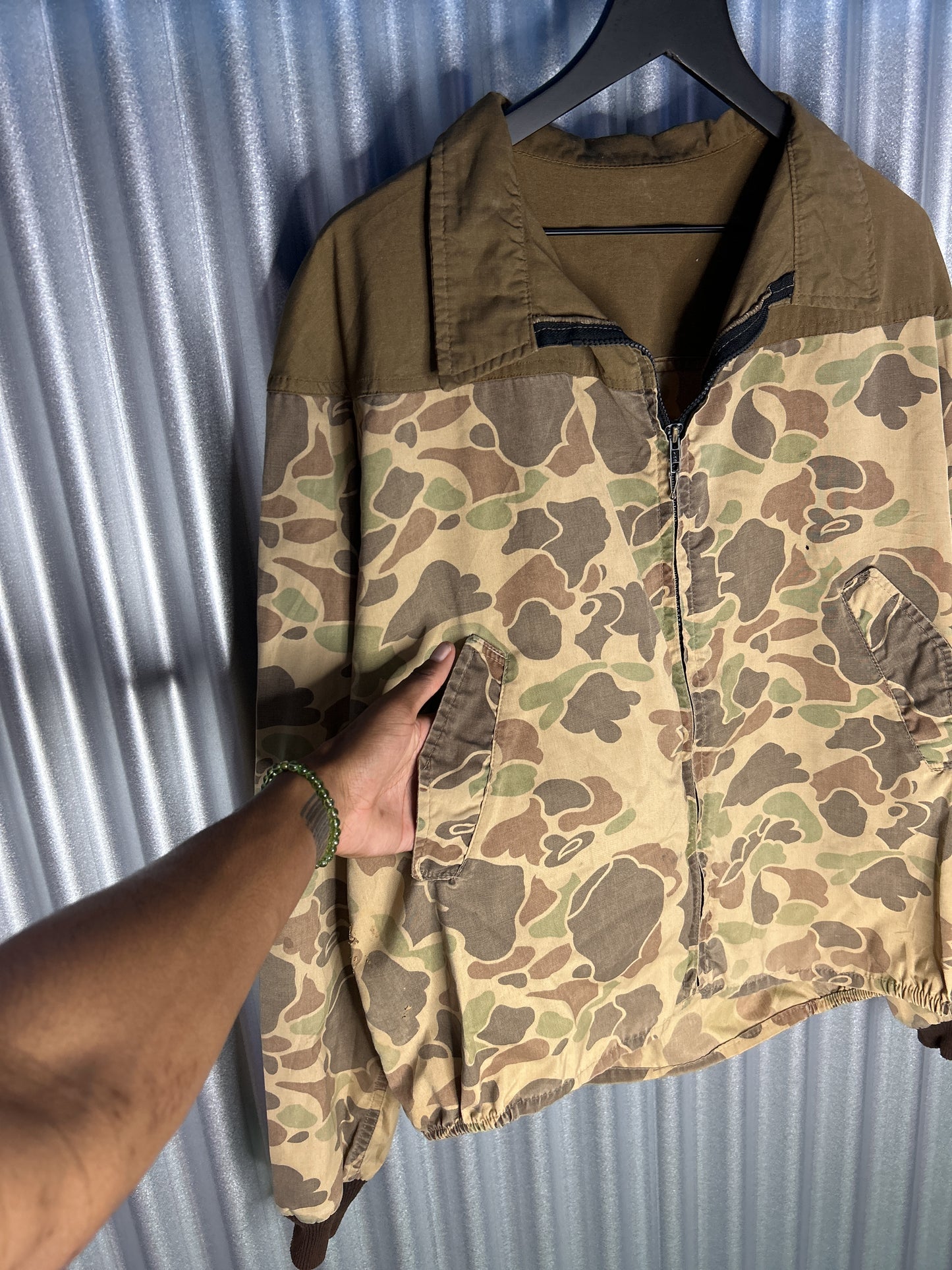 Lightweight Camo Track Jacket