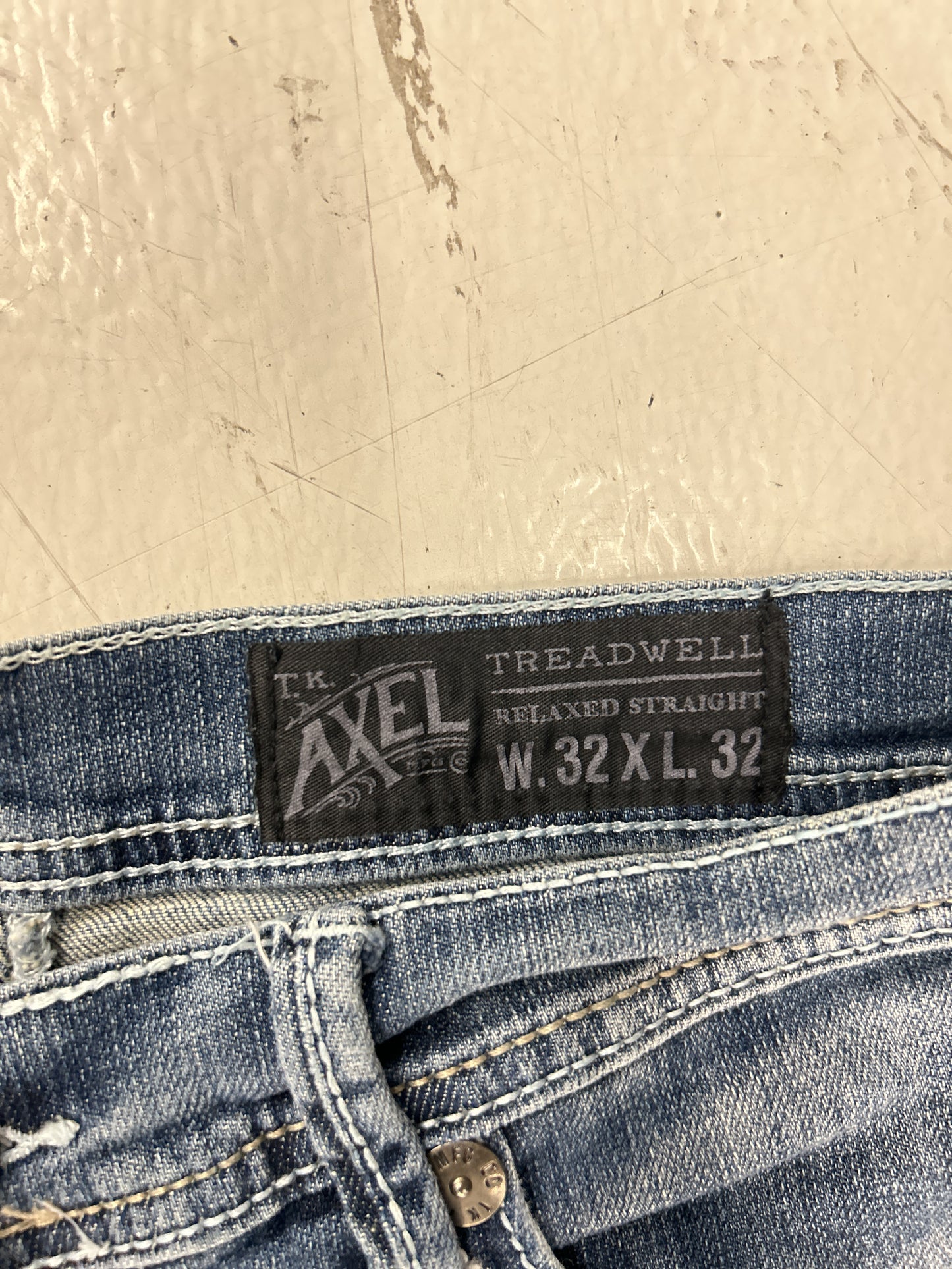 The AXEL Treadwell Straight Denim Jeans