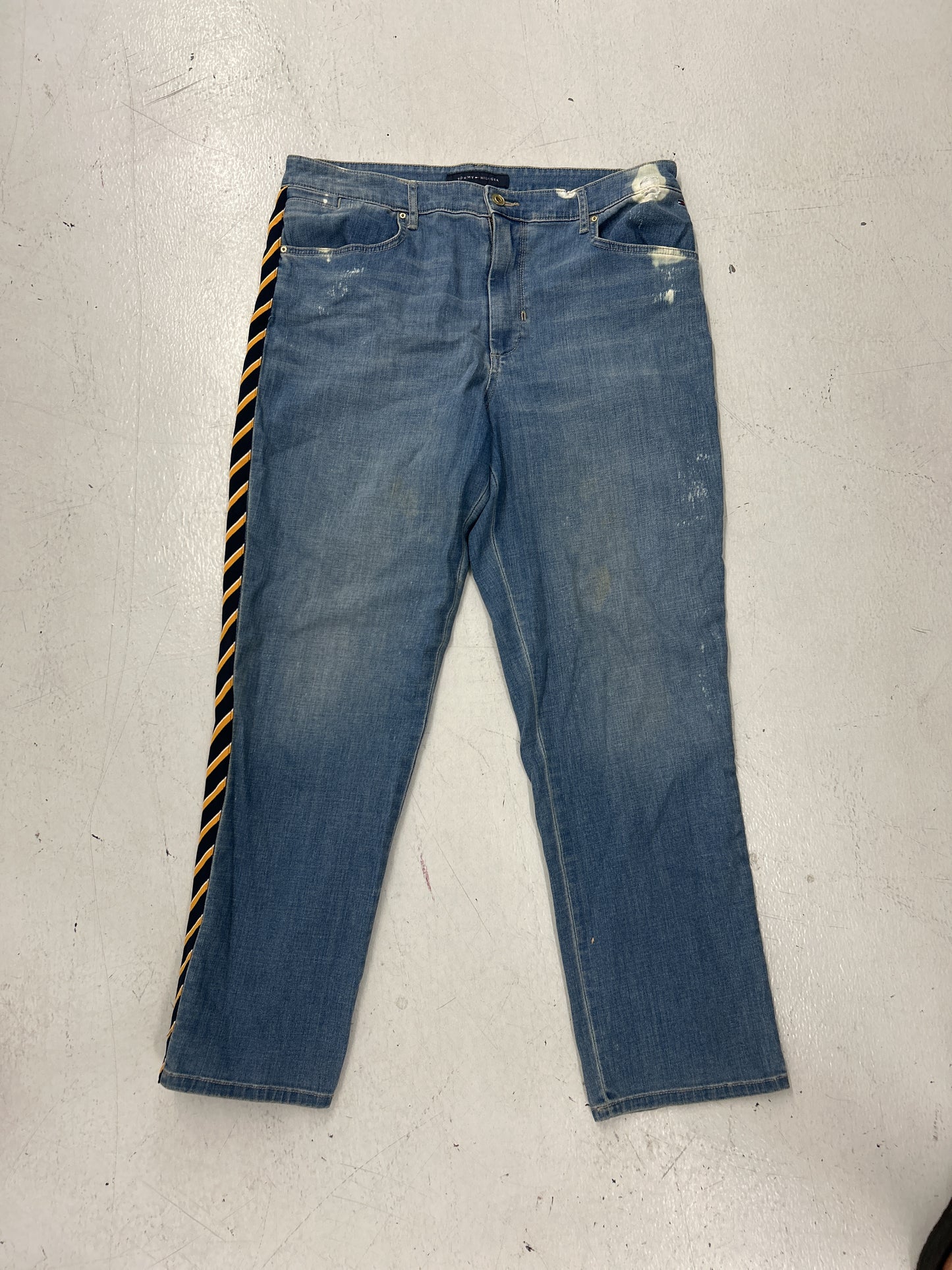 Tommy Hilfiger Striped Graphic Jeans