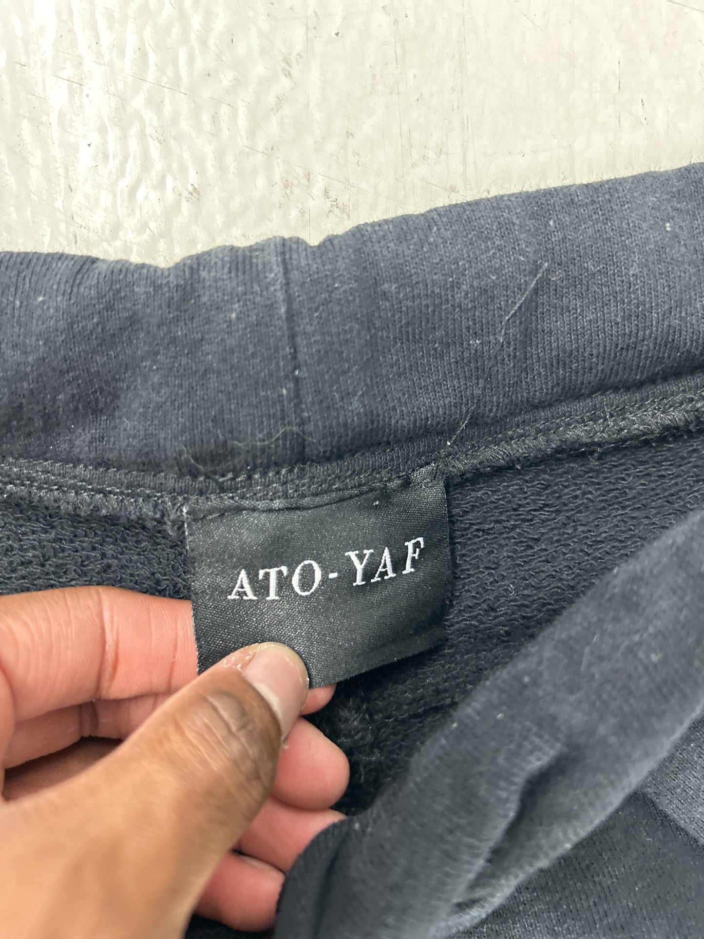 ATO-YAF Cargo Zipper Adjustable Detachable Sweatpants