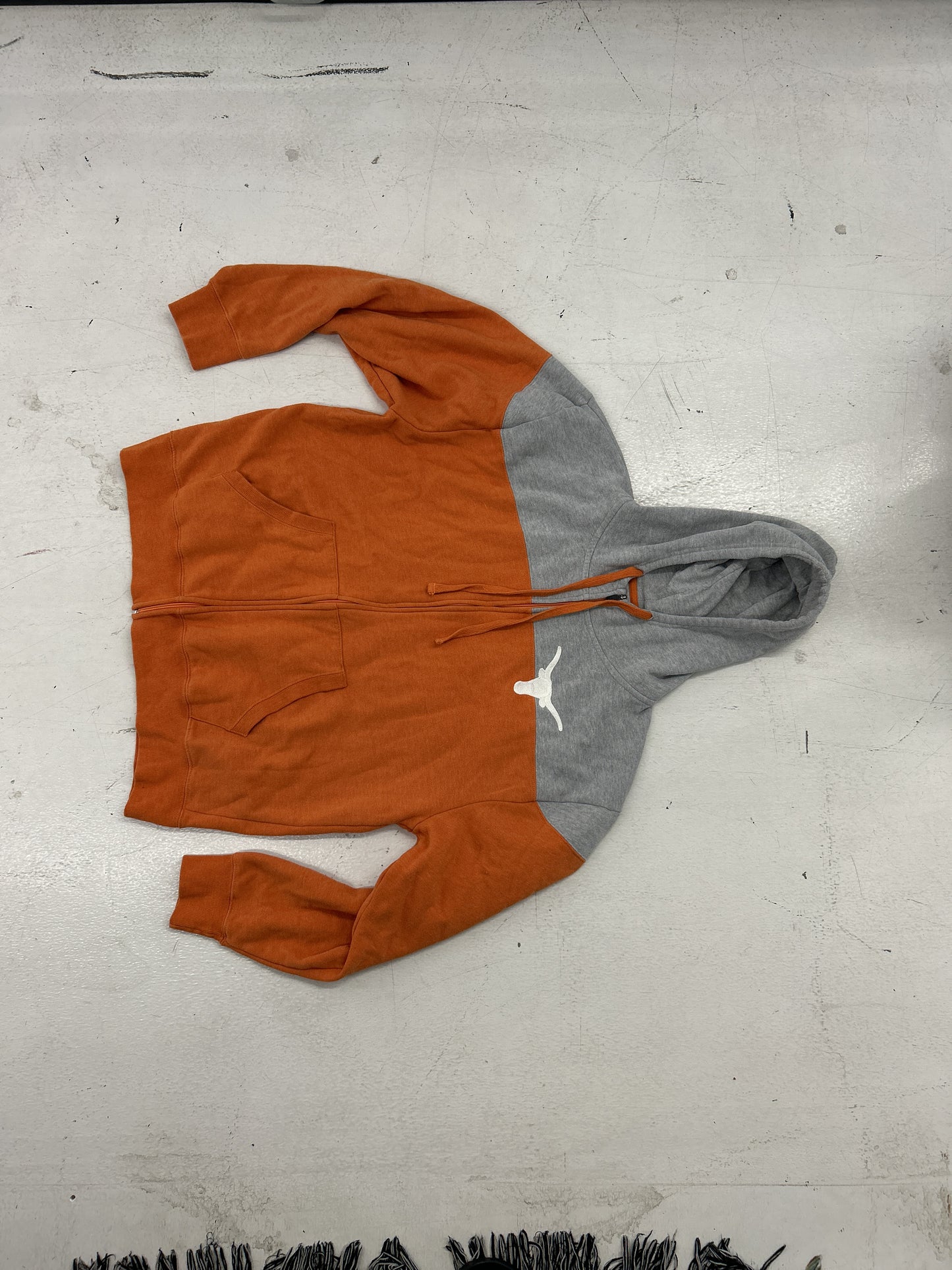 Texas Longhorns Color Block Zip Hoodie