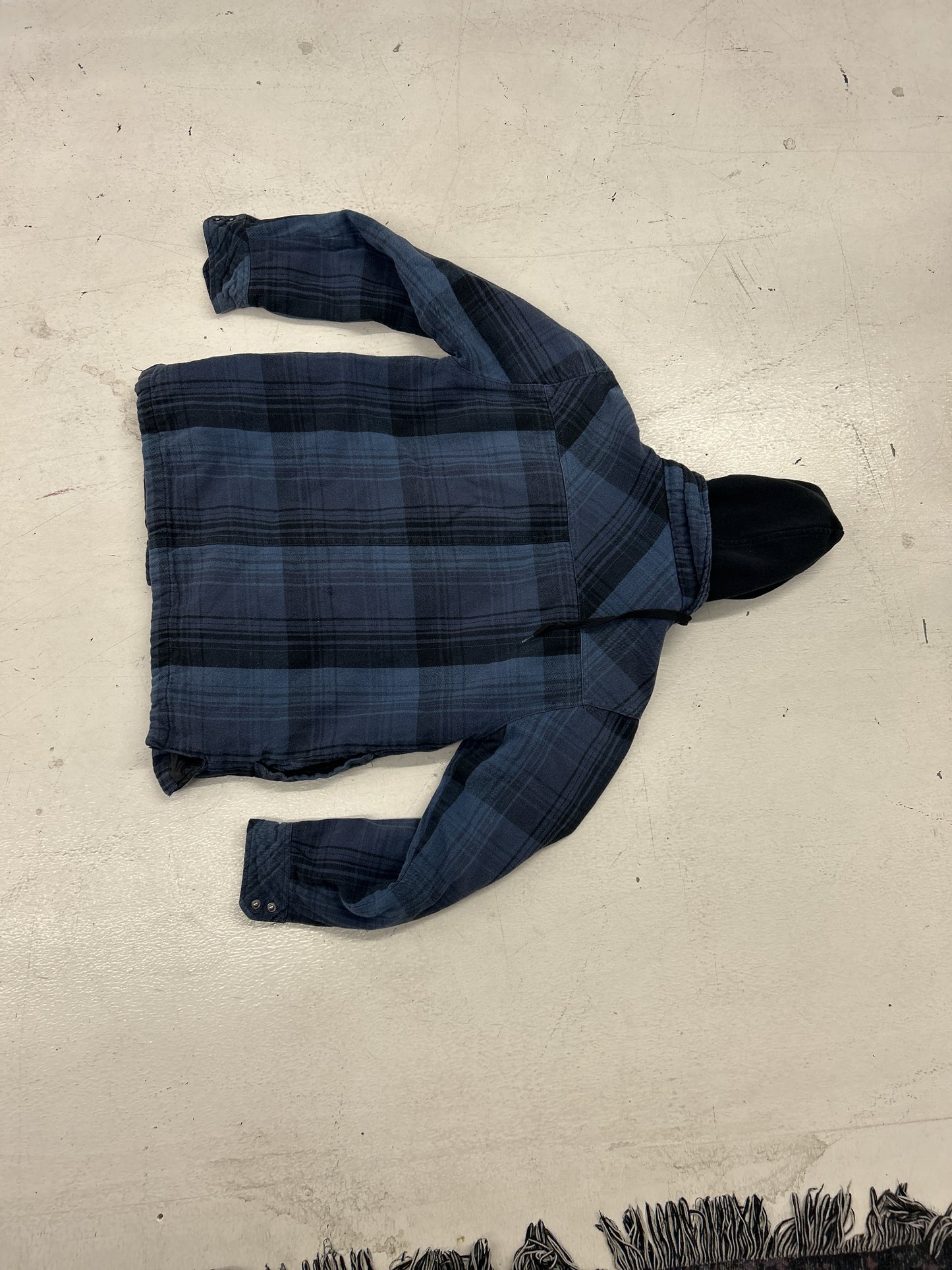 Retro Dickies Flannel Hooded Jacket