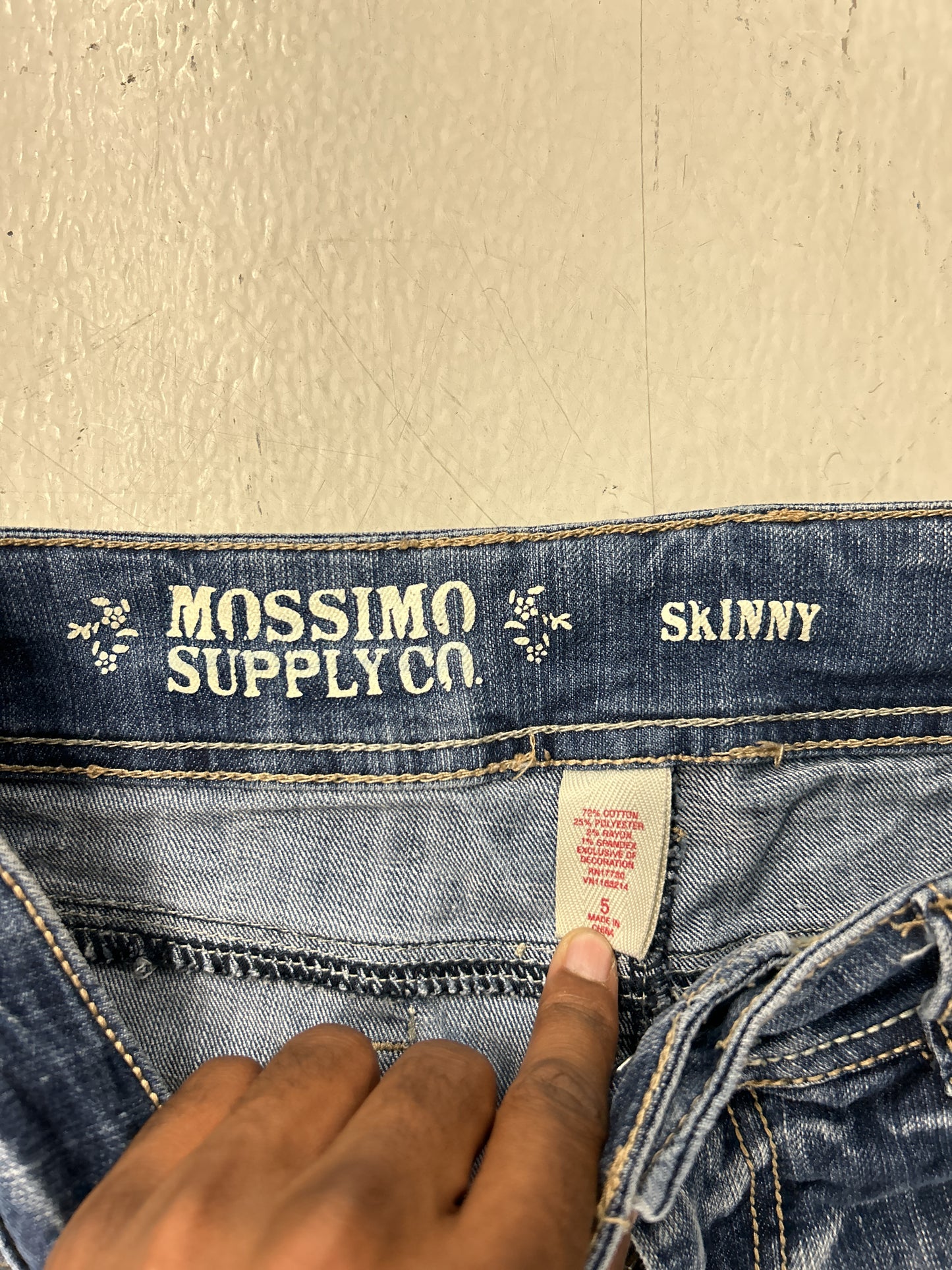 Mossimo Supply Co. Skinny Denim Jeans