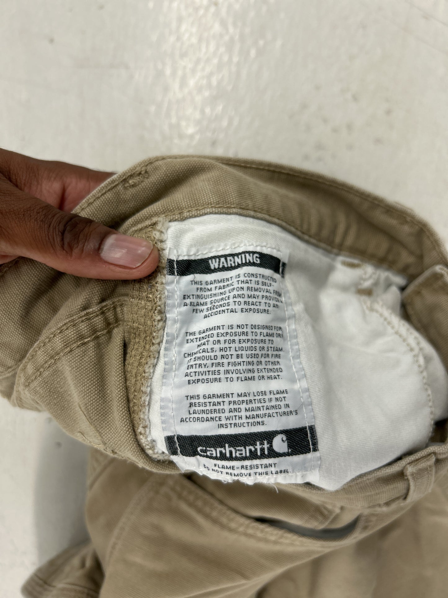 Carhartt Heavy Duty Fire Resistant Work Pants