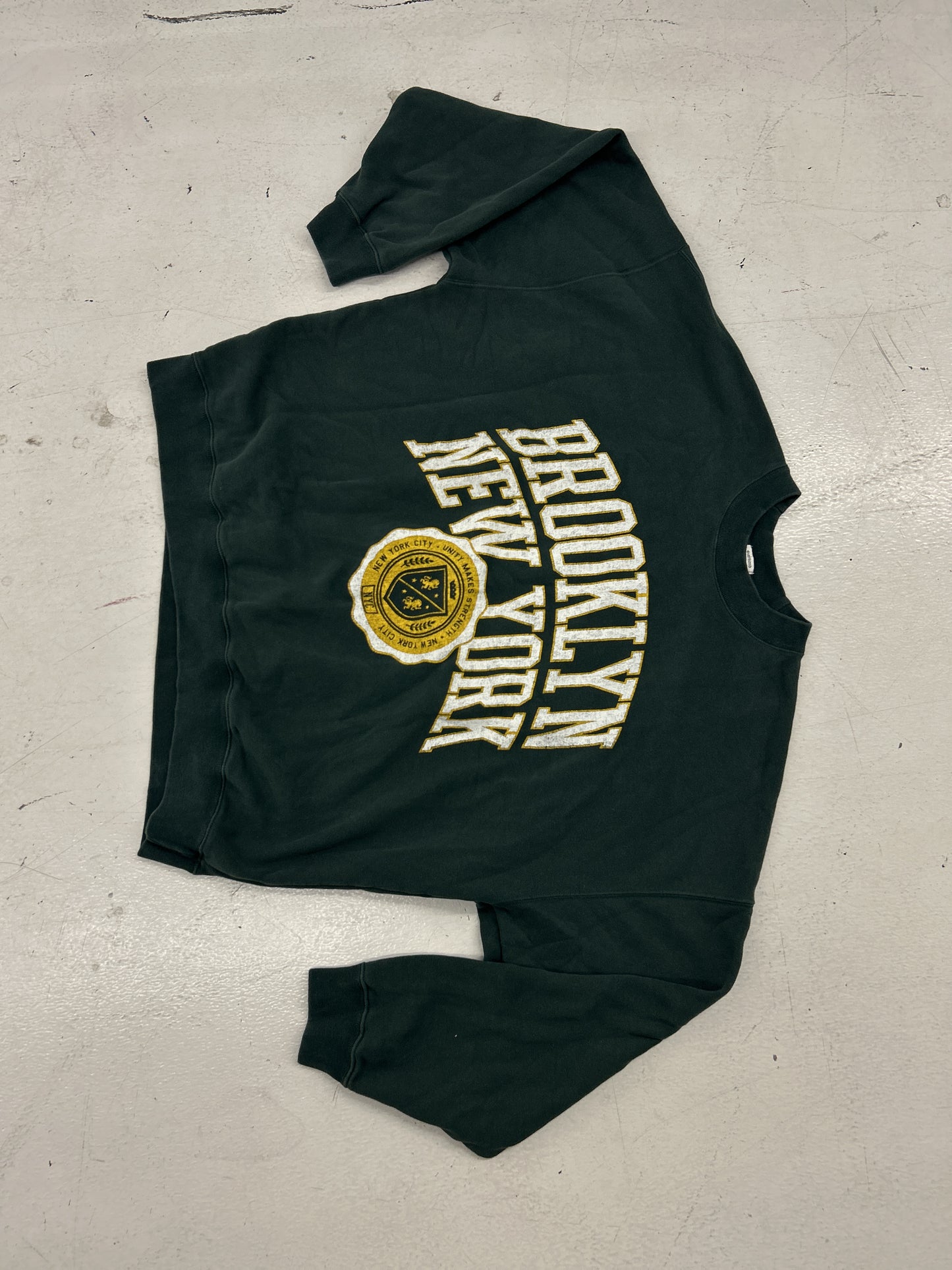 Brooklyn New York Oversized Arc Emblem Sweatshirt