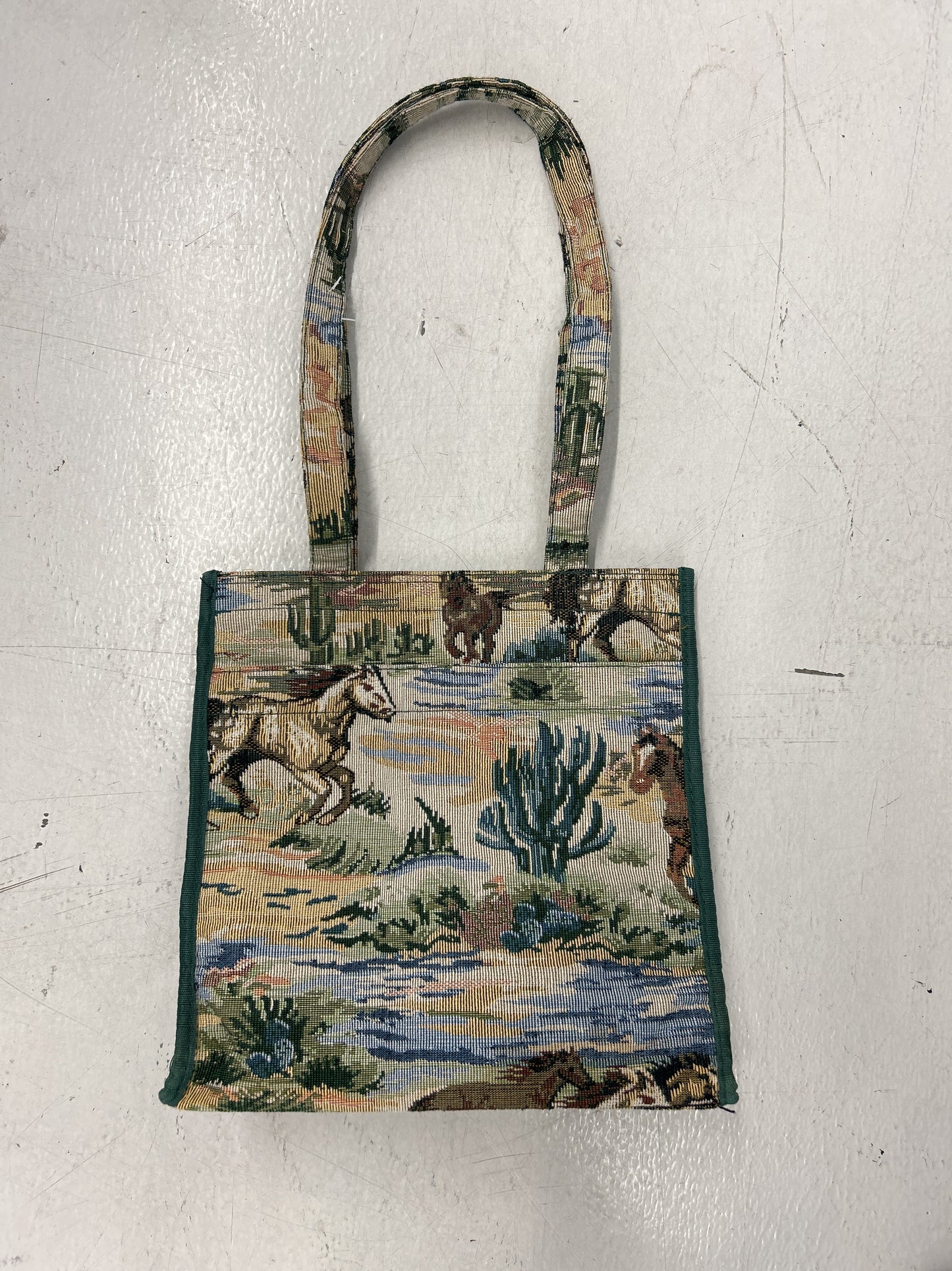 Scenery Nature Tapestry Tote Bag w Mini Coin Purse