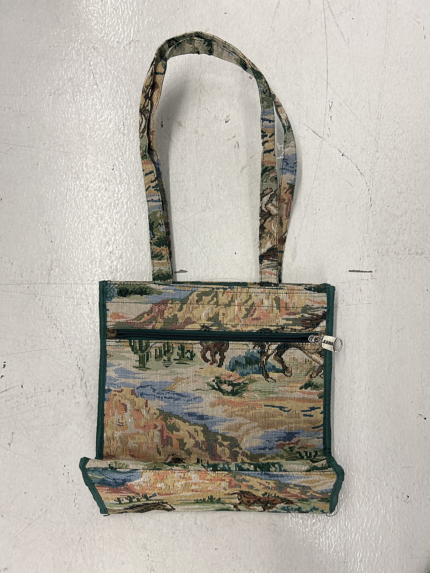 Scenery Nature Tapestry Tote Bag w Mini Coin Purse