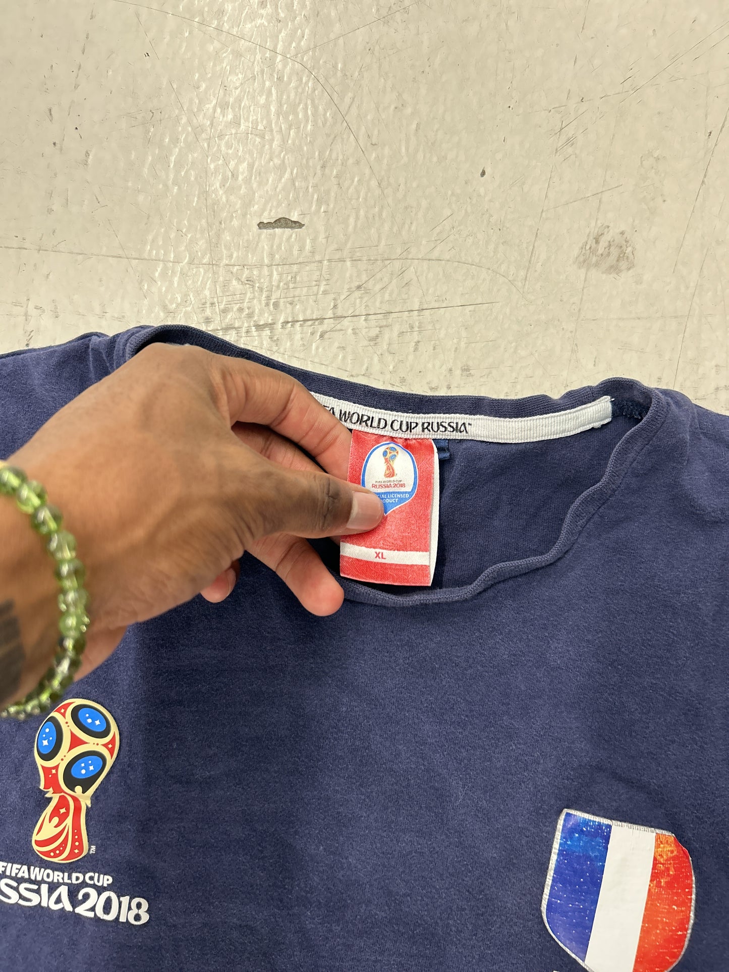 FIFA World Cup Russia 2018 France Jersey Tee