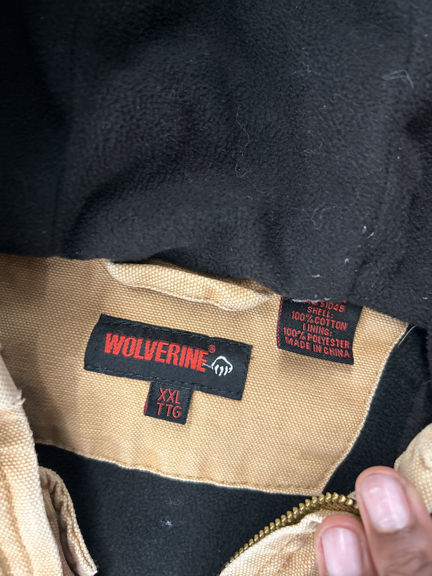 Wolverine Heavyweight Workers Hooded Jacket