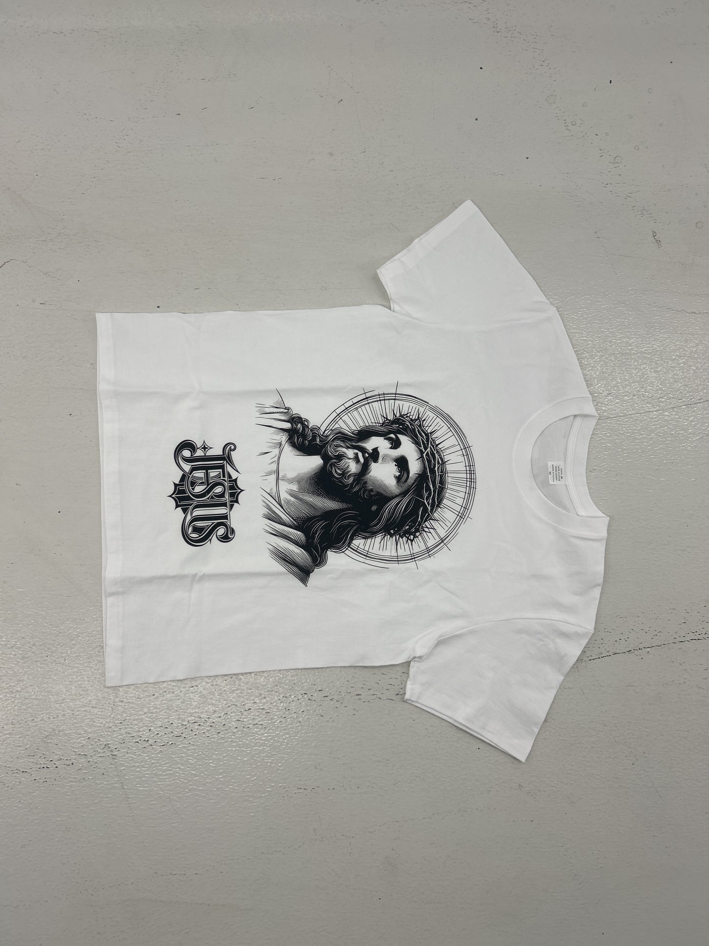 Jesus Barbed Crown Graphic Tee