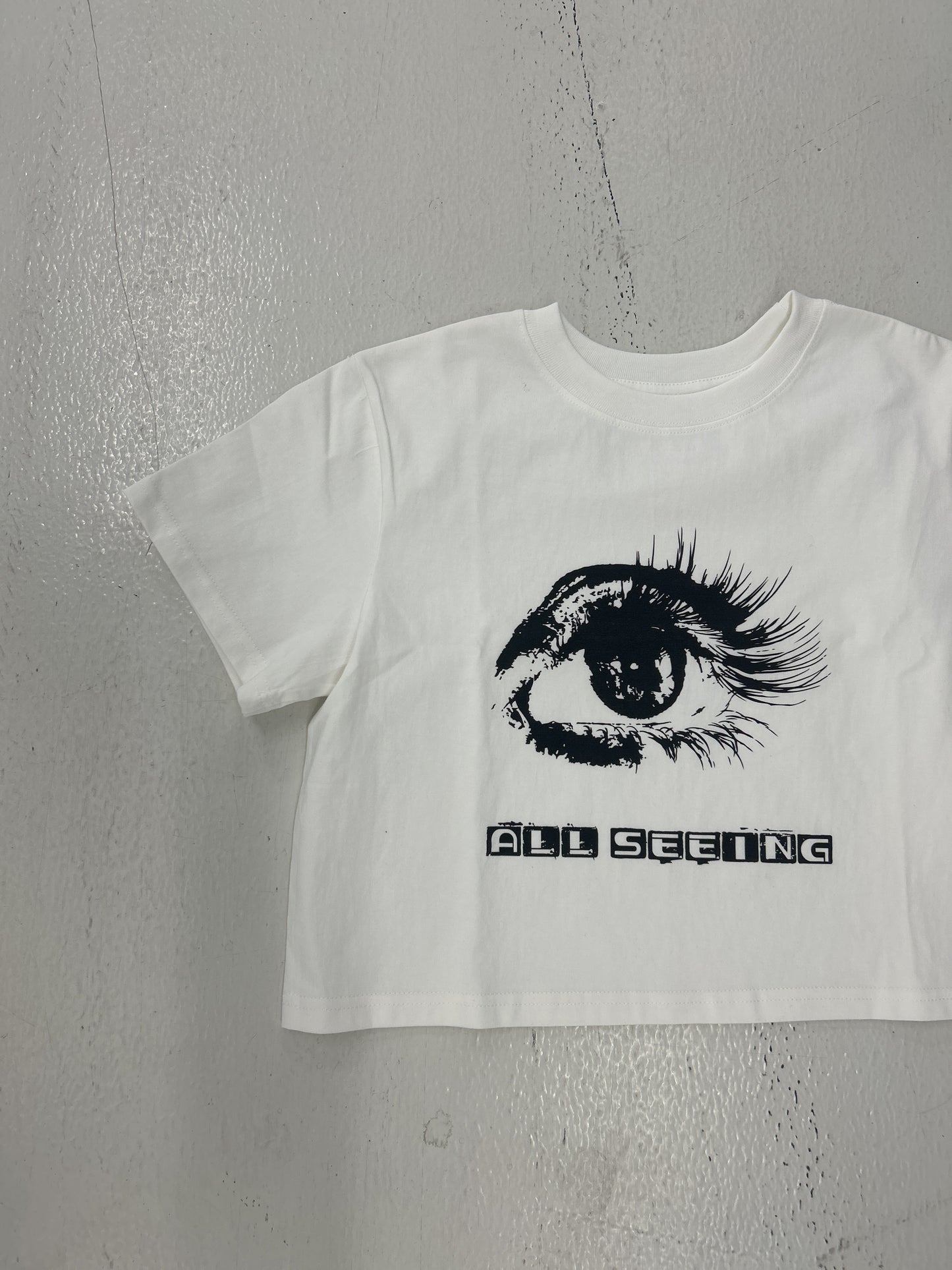 All-Seeing Graphic Baby Tee