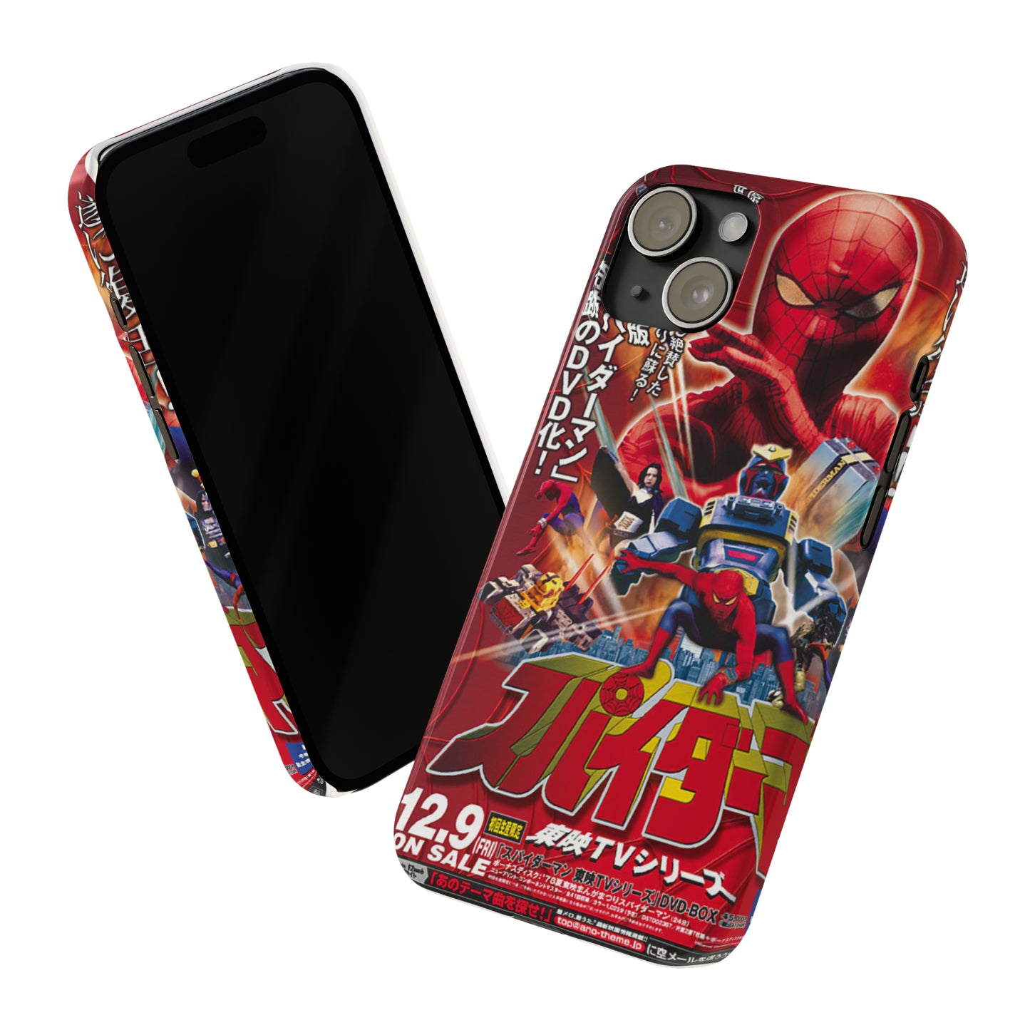 Retro Japanese Spider-Man TV Show (1978-79) iPhone Case