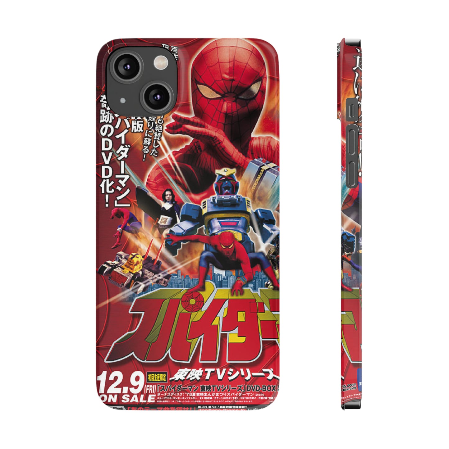 Retro Japanese Spider-Man TV Show (1978-79) iPhone Case