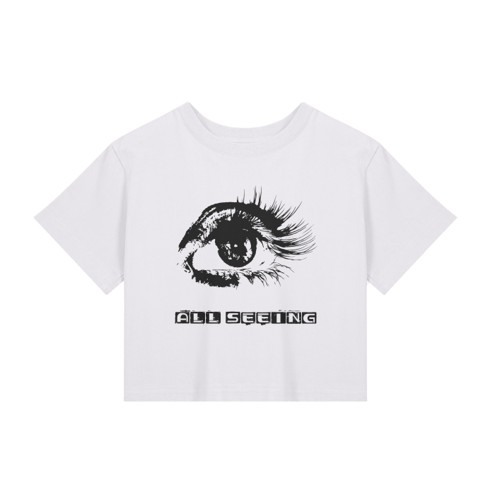 All-Seeing Graphic Baby Tee