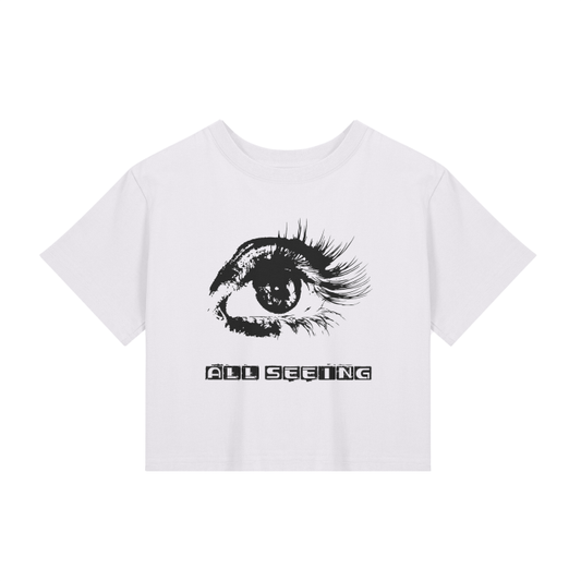 All-Seeing Graphic Baby Tee