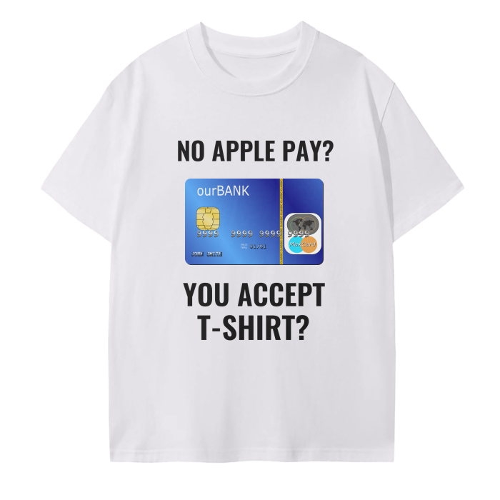 Credit Card Payment Graphic Tee